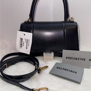 Balenciaga Shiny Black Mini Bag